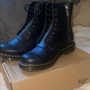 Dr. Martens 1460 Pascal Front Zip Boots